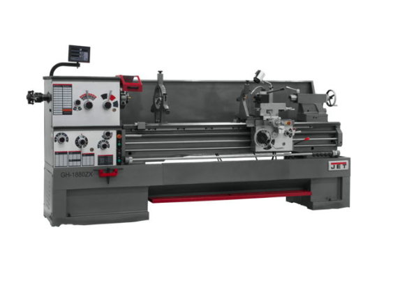 Jet Lathe With Newall DP700 With Taper Attachment and Collet Closer, GH-1880ZX 321578