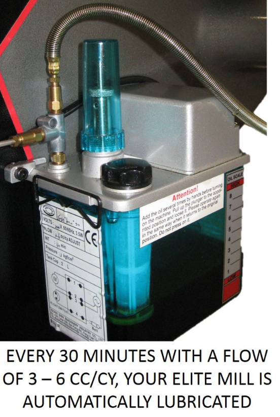 Jet ETM-949, Elite 9x49 Variable Speed Mill 894010