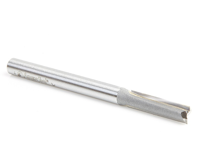 Amana Tool 2FL 1/4 in Dia.x1/4 in Shankx3-1/4 in OL 45205