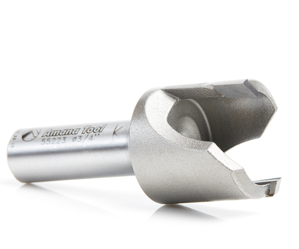 Amana Tool Plug Cutter 3/4 in Dia. 1/2 in Shank 55223