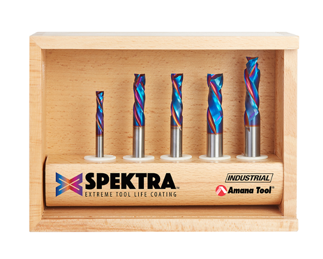 Amana Tool 5 pc SC Compression, Spektra Set AMS-182-K