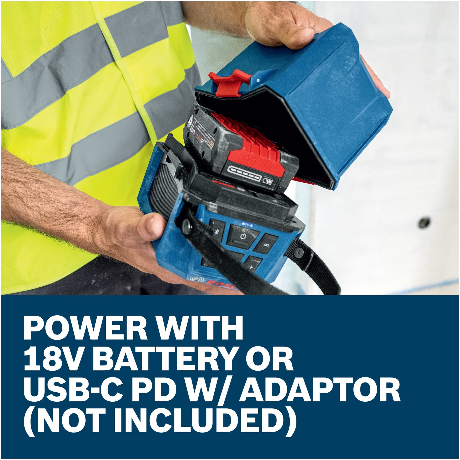 Bosch 18V Jobsite Bluetooth Speaker GPB18V-1CN