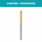 1/8 in. Max Life High Performance Tungsten Carbide Carving Bit