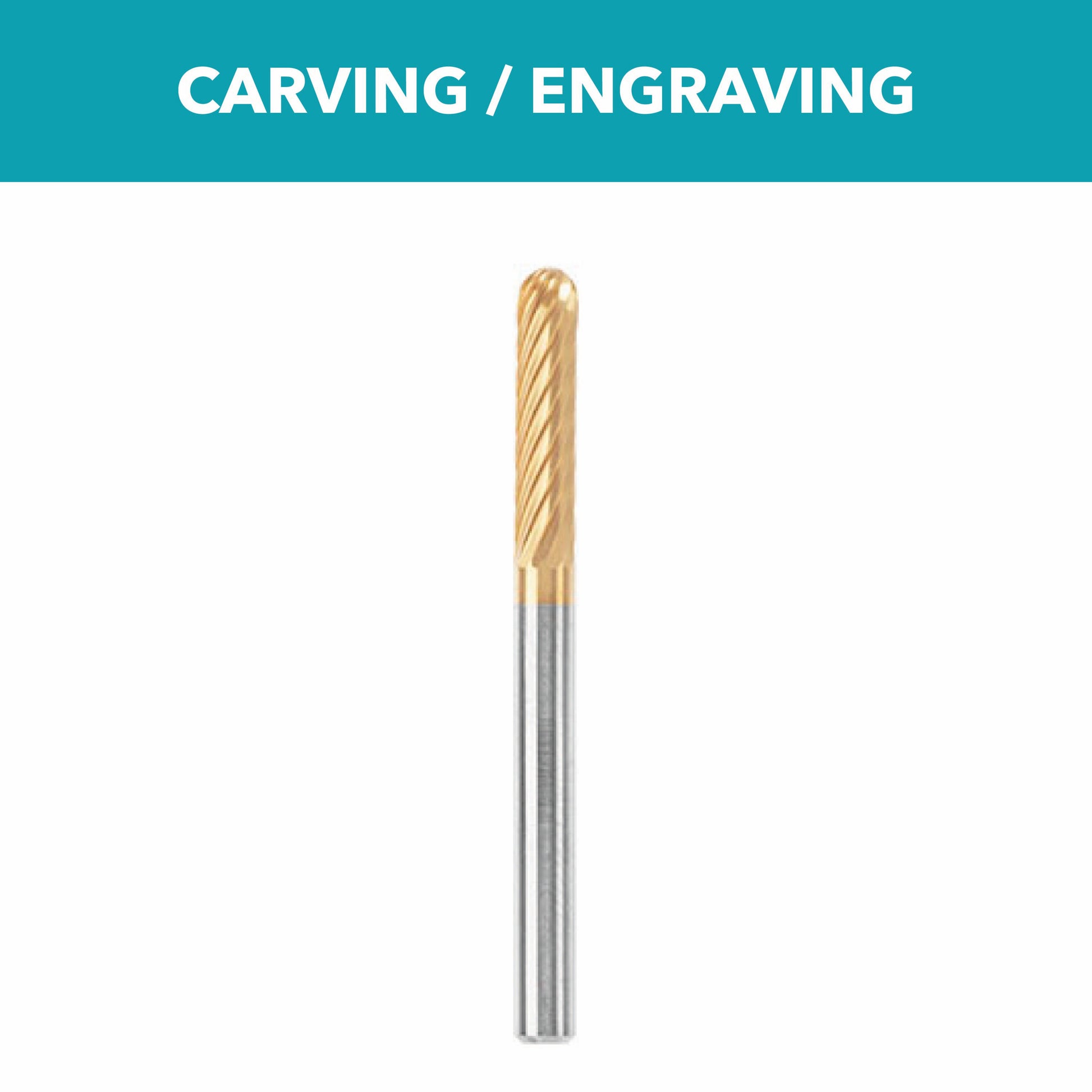 Dremel 1/8 in. Max Life High Performance Tungsten Carbide Carving Bit 9903HP