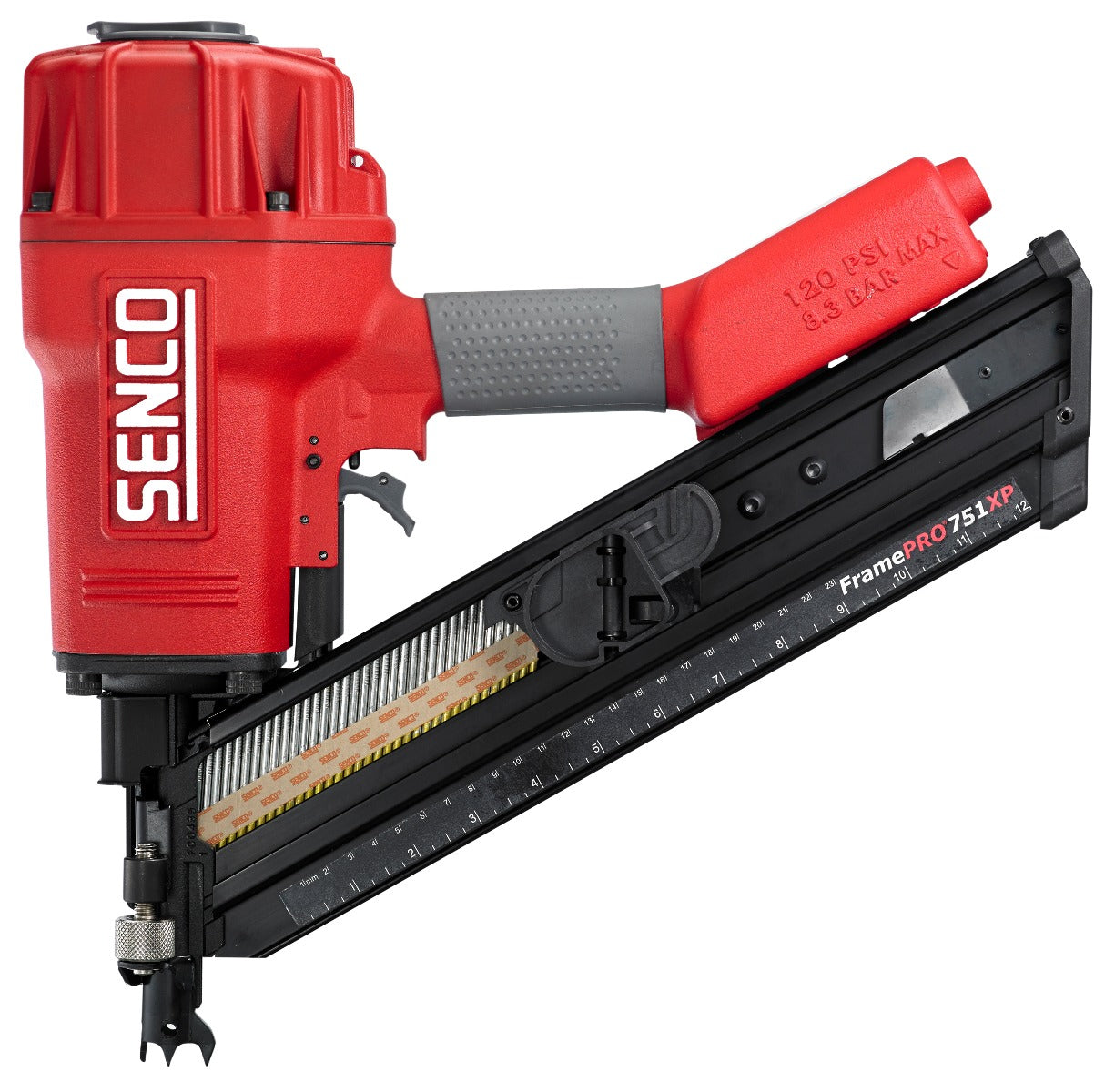 Senco 3-1/2in Paper Taped Framing Nailer, FramePro 751XP CH 2J0103N