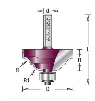 Amana Tool AGE Classical 1-1/2 in Dia. MD302