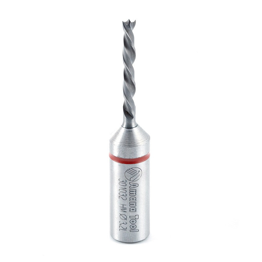 Amana Tool 3.2mm Brad Point L/H 57mm Long 301032
