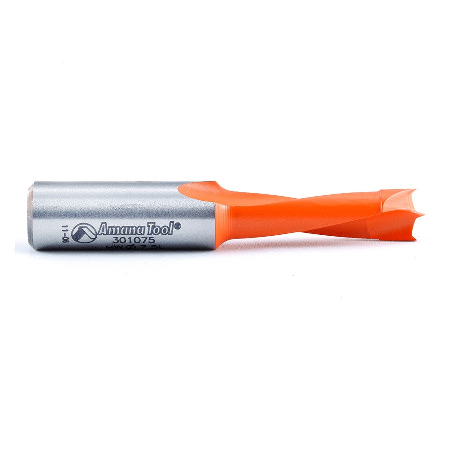 Amana Tool 7.5mm Brad Point L/H 57mm Long 301075