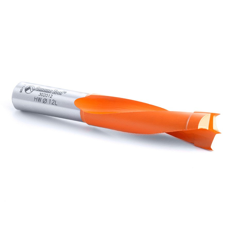 Amana Tool 12mm Brad Point L/H 77mm Long 302012