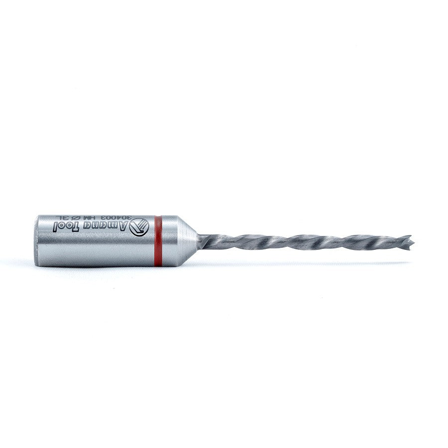 Amana Tool 3mm Brad Point SC L/H 70mm Long 304003
