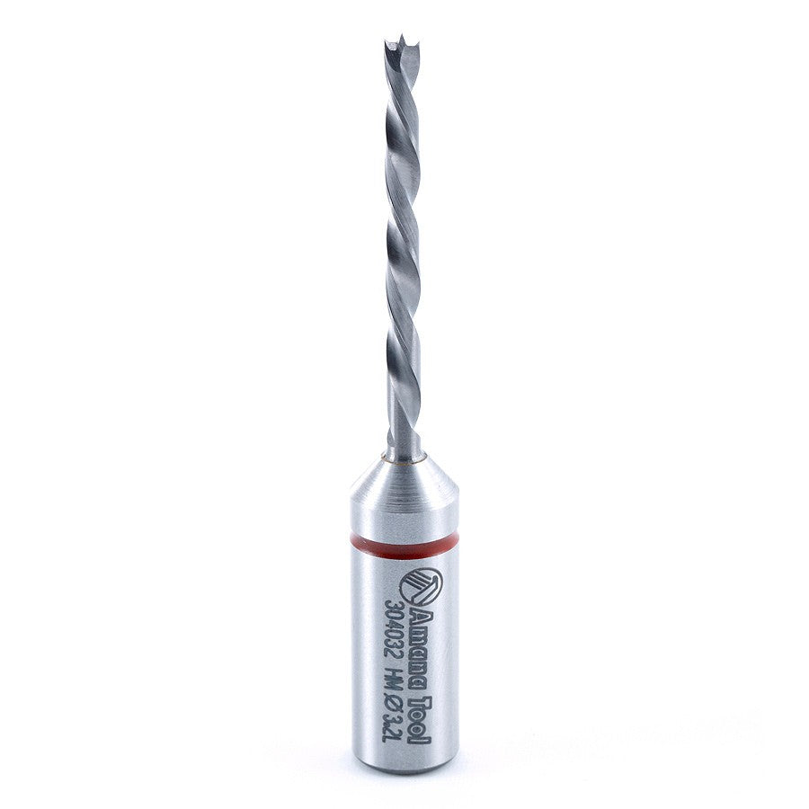 Amana Tool 3.2mm Brad Point L/H 70mm Long 304032