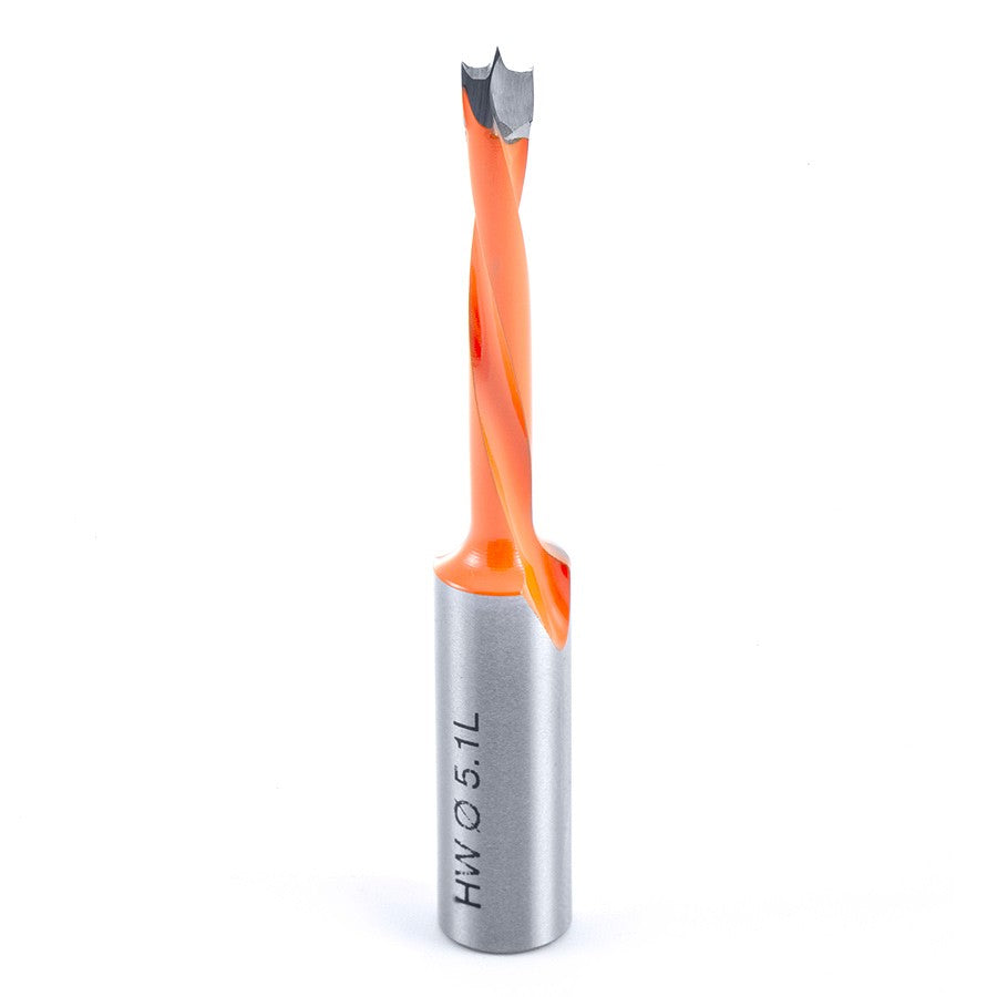 Amana Tool 5.1mm Brad Point L/H 70mm Long 304051