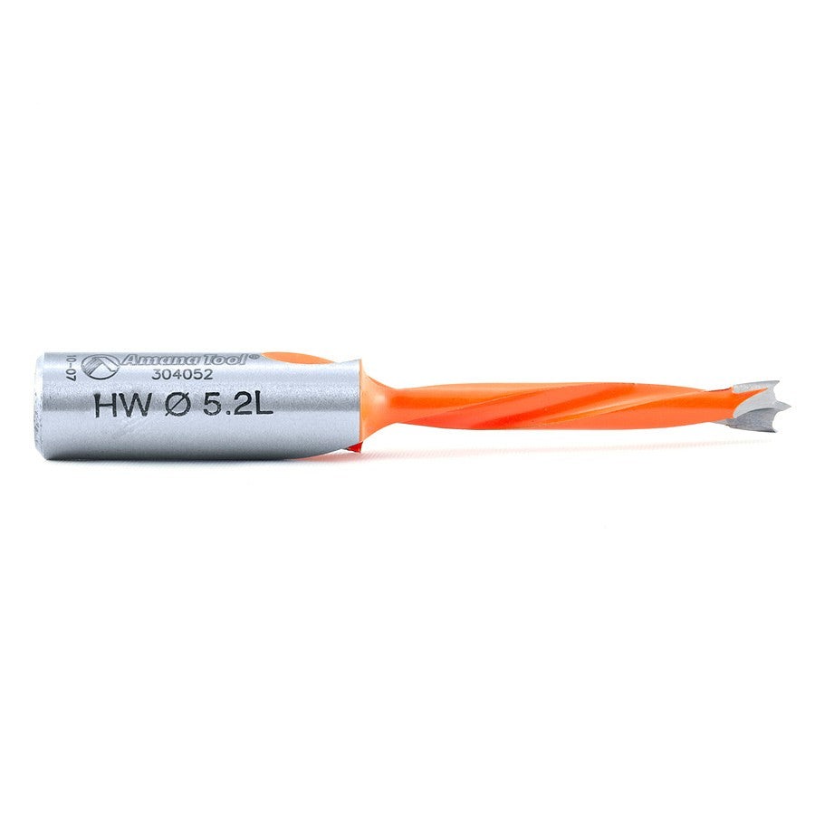 Amana Tool 5.2mm Brad Point L/H 70mm Long 304052