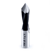 Amana Tool 3/8 in Through-Hole R/H 57mm Long 313009