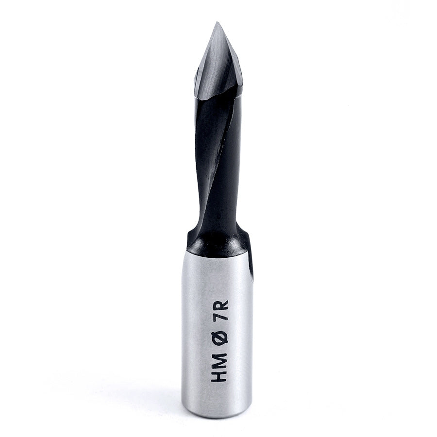Amana Tool 7mm Through-Hole R/H 57mm Long 313070