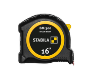 Stabila 16 ft. Tape Measure, Imperial Scale, BM 300 30516