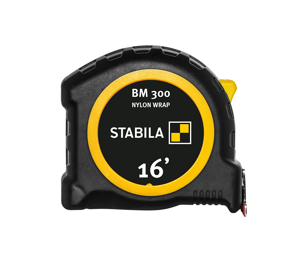 Stabila 16 ft. Tape Measure, Imperial Scale, BM 300 30516