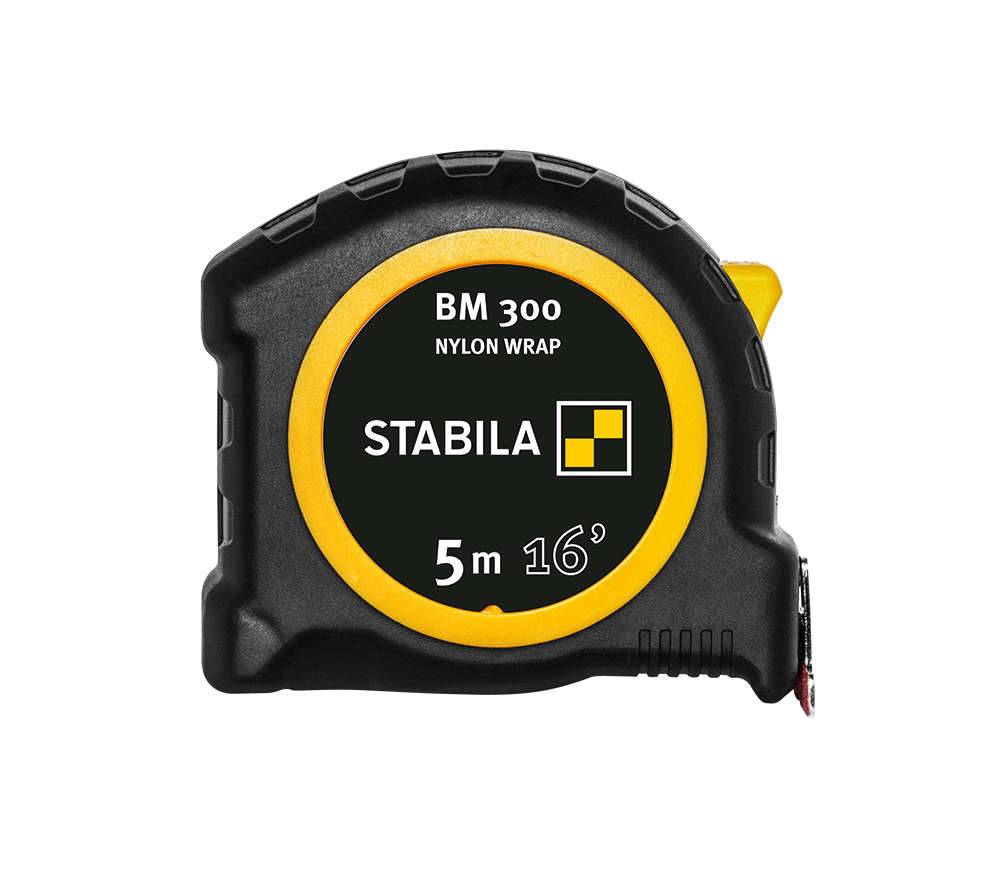 Stabila 16 ft. (5m) Tape Measure, cm/in Scale, BM 300 30616