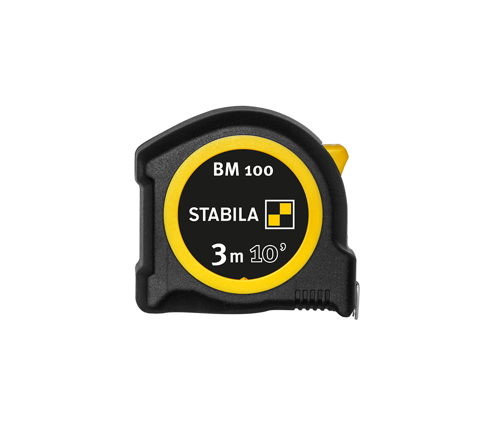 SB30810 Pocket tape measures are essential tools for all craftsmen and handymen in their daily work: taking measurements, calibrating, cutting material to size and checking lengths.
