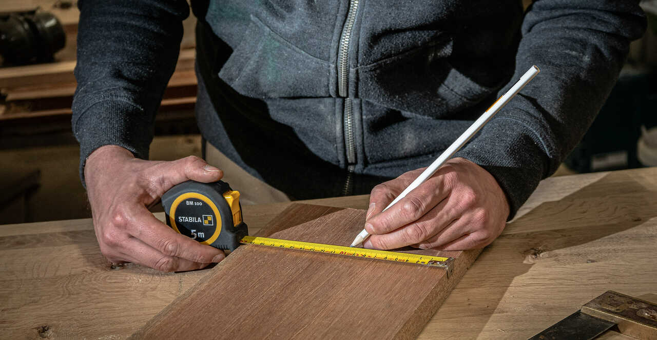 Stabila 10 ft. (3m) Pocket Tape Measure, Imperial Scale, BM 100 30710