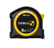 SB30826 Pocket tape measures are essential tools for all craftsmen and handymen in their daily work: taking measurements, calibrating, cutting material to size and checking lengths.
