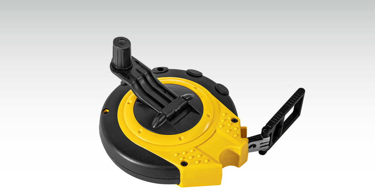 Stabila 100 ft. Closed Case Tape Measure, Imperial Scale, LBM 2000 STEEL, 30955