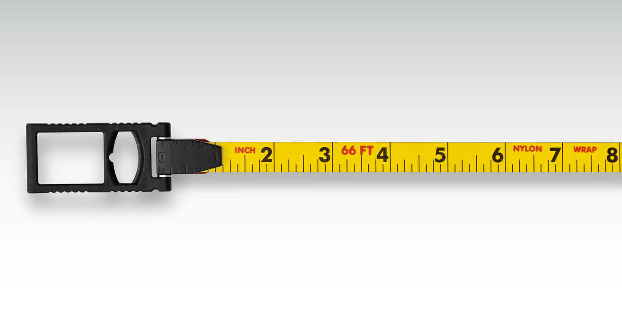 Stabila 66 ft. Closed Case Tape Measure, Imperial Scale, LBM 2000 STEEL, 30950