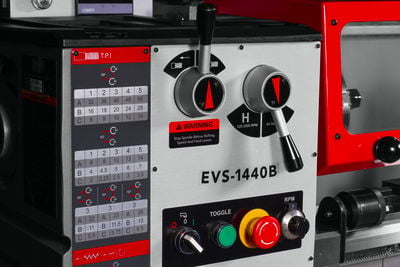 Jet EVS-1440B EVS Lathe with Acu-Rite 203 DRO & Taper Attachment 311445