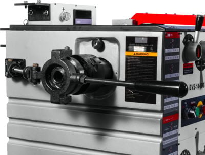 Jet EVS-1440B EVS Lathe with Acu-Rite 203 DRO & Collet Closer 311446