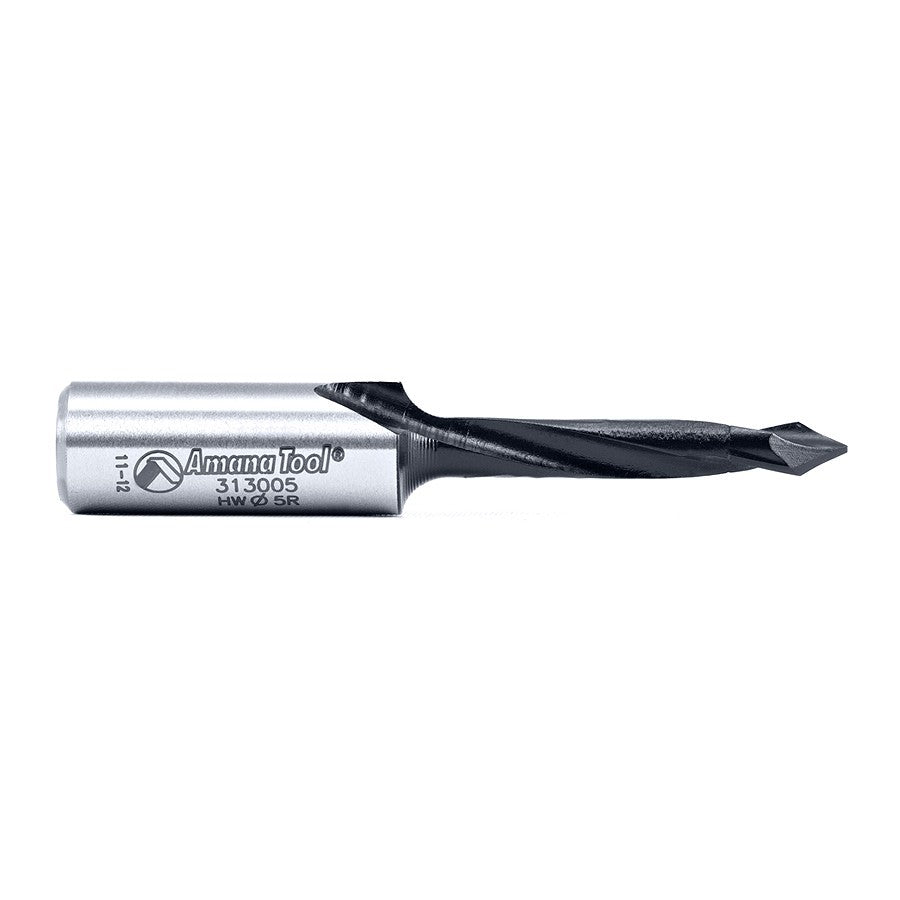 Amana Tool 5mm Through-Hole R/H 57mm Long 313005