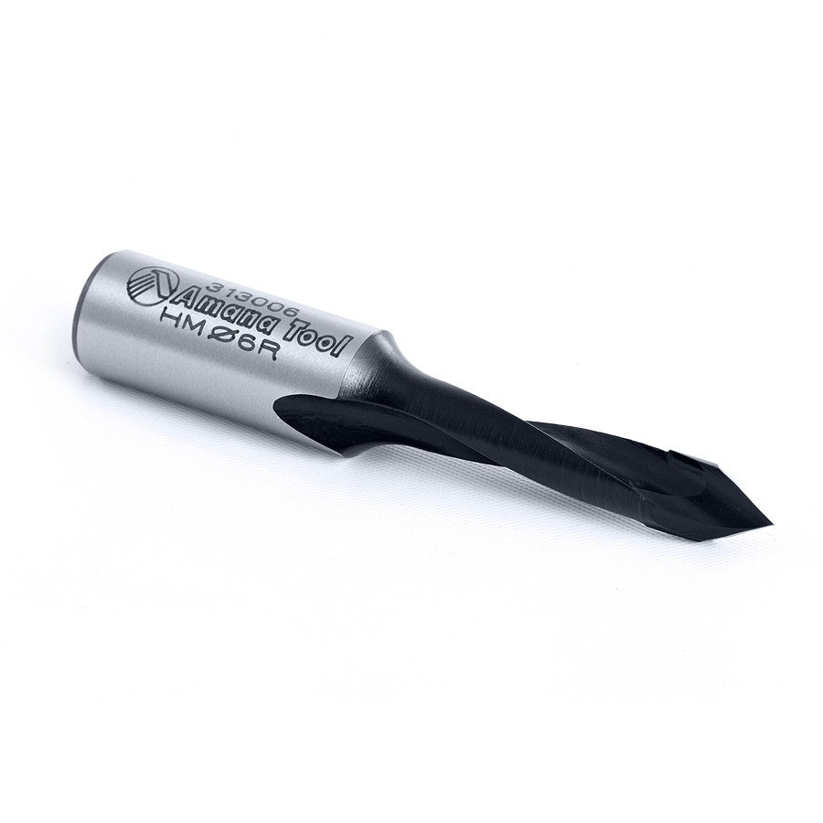 Amana Tool 6mm Through-Hole R/H 57mm Long 313006