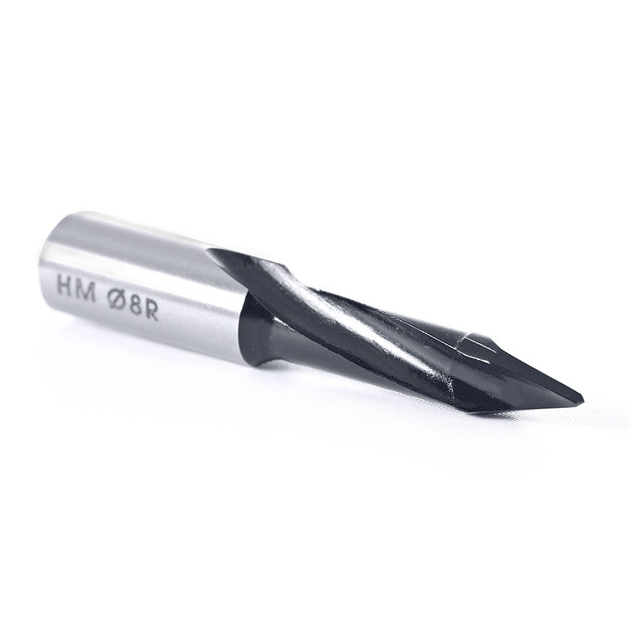 Amana Tool 8mm Through-Hole R/H 57mm Long 313008