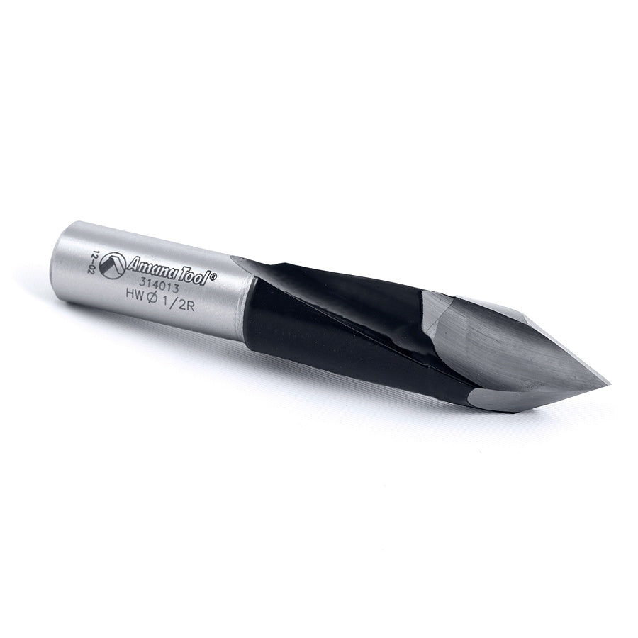 Amana Tool 1/2 in Through-Hole R/H 70mm Long 314013