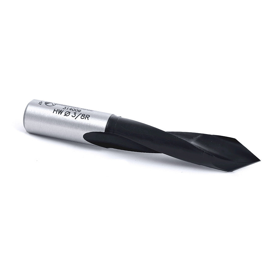 Amana Tool 3/8 in Through-Hole R/H 70mm Long 314009
