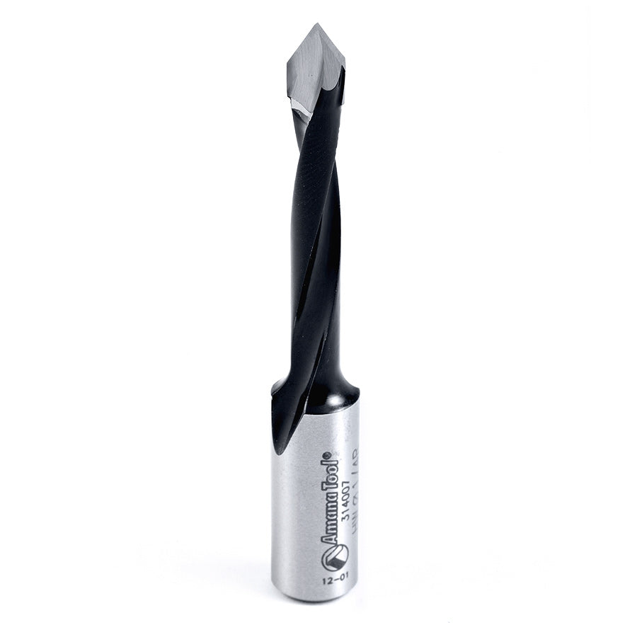 Amana Tool 1/4 in Through-Hole R/H 70mm Long 314007