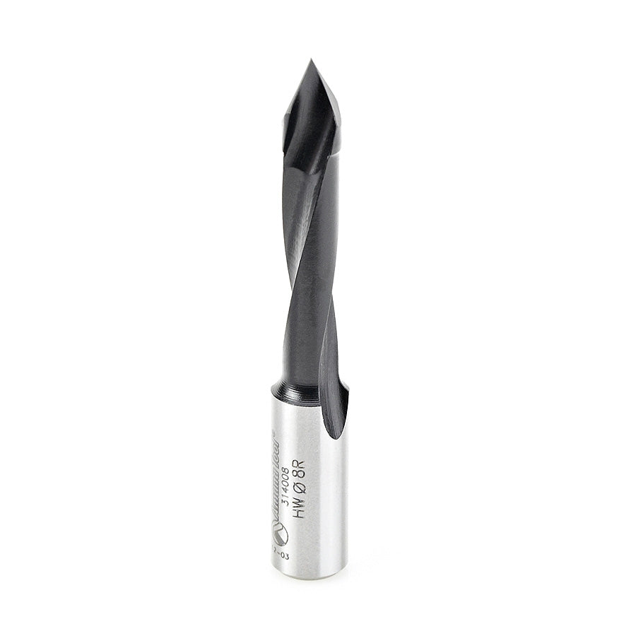 Amana Tool 8mm Through-Hole R/H 70mm Long 314008