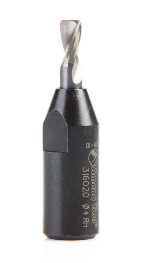 Amana Tool Carbide Bit for Domino DF500, 4mm x 11mm x 38mm 316020
