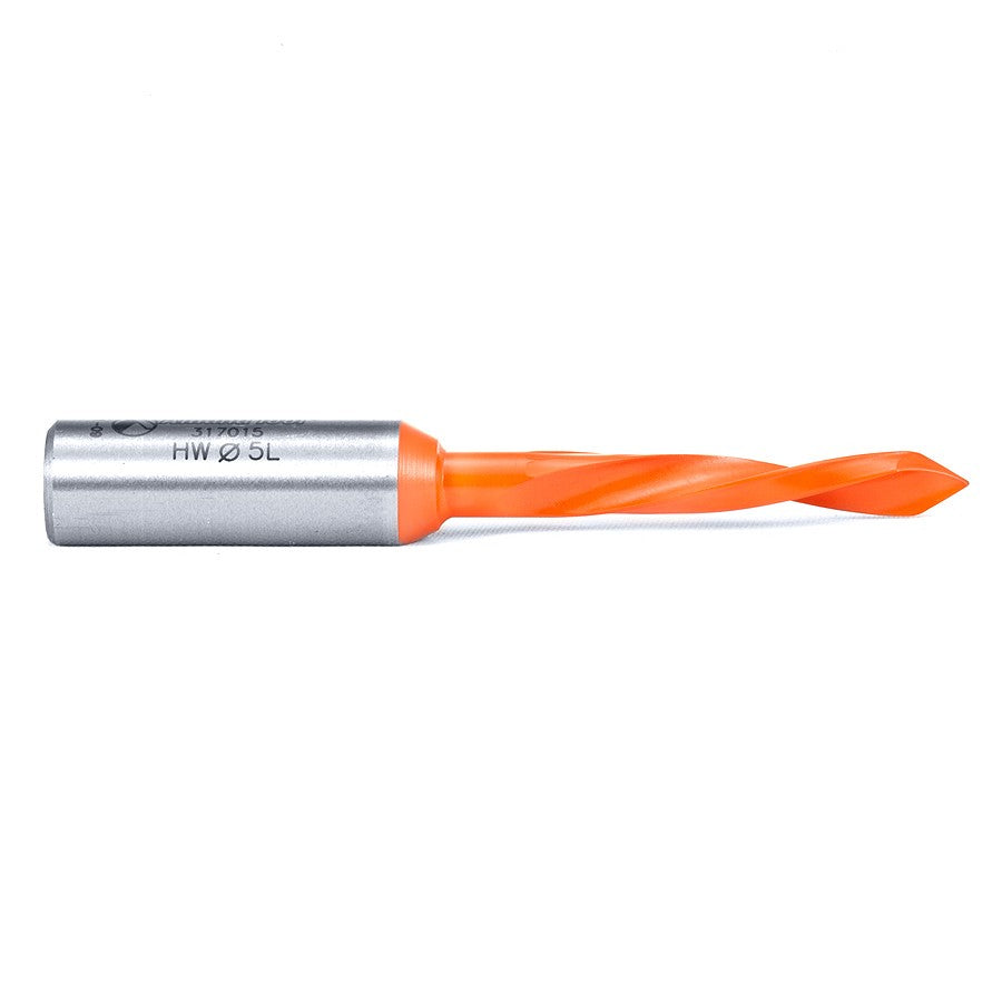 Amana Tool 5mm SC Through-Hole L/H 70mm Long 317015