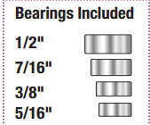Amana Tool AGE Rabbetting 1-3/8 in Dia. MD320