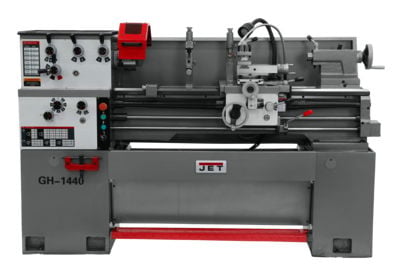Jet Lathe with Newall DP500 DRO and Taper Attachment, GH-1440-1 323388