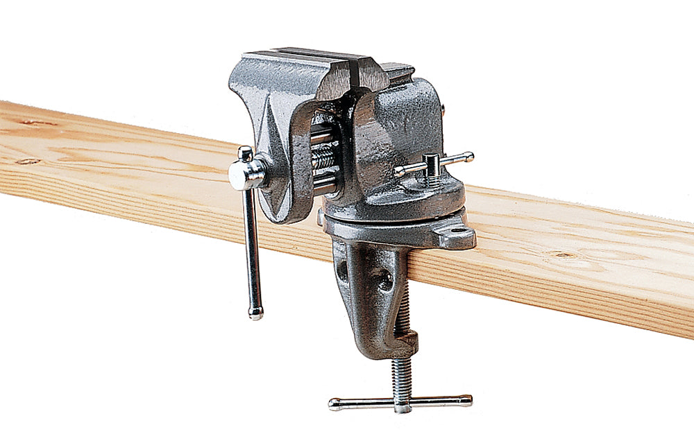 Jet 153, 3 in. Clamp-On Vise, Swivel Base 33153