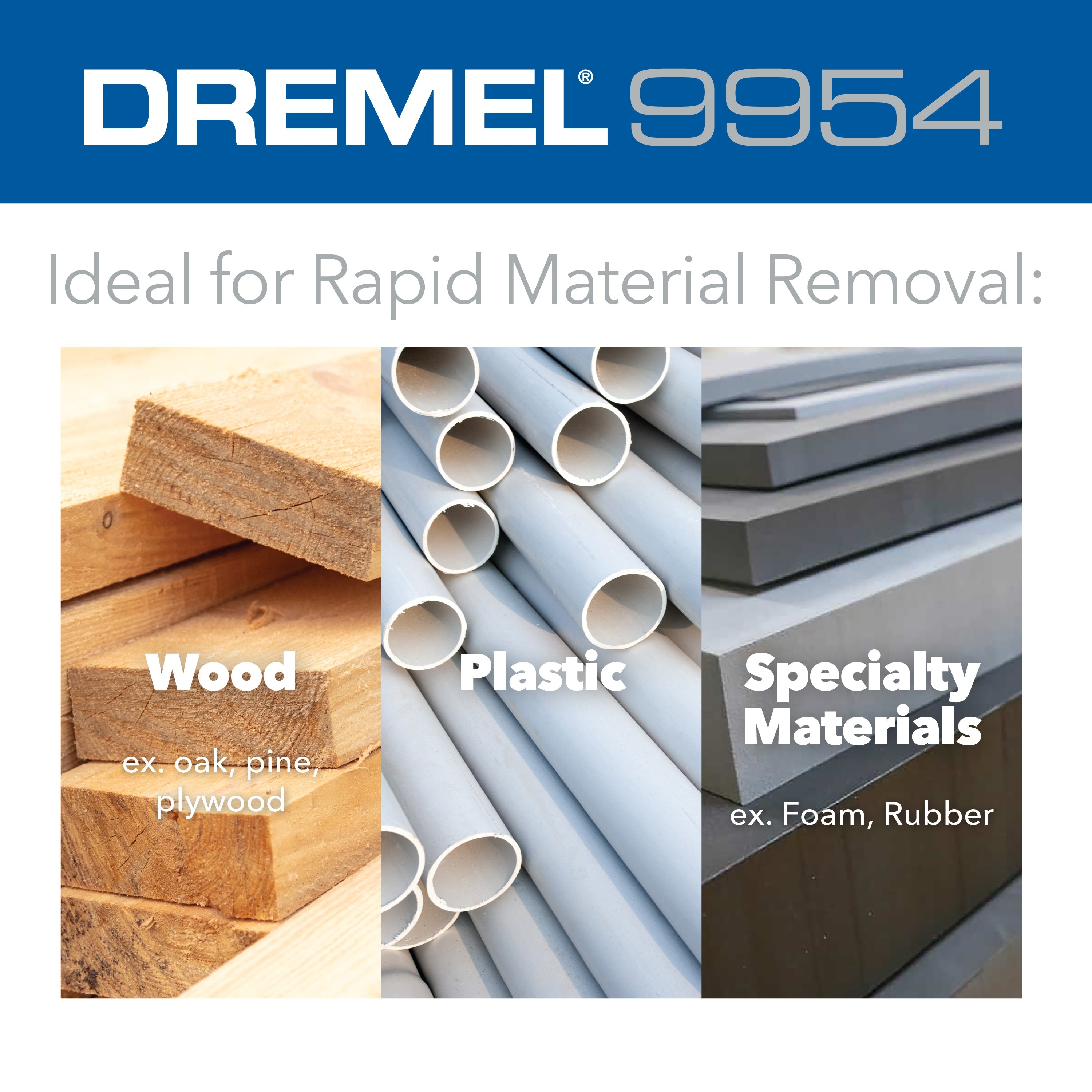 Dremel 5/16 in. Max Power Carving Bit 9954