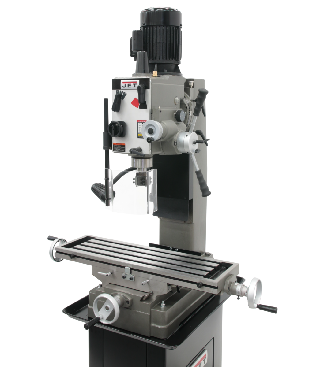 Jet JMD-45GHPF Geared Head Square Column Mill Drill With Power Downfeed 351046