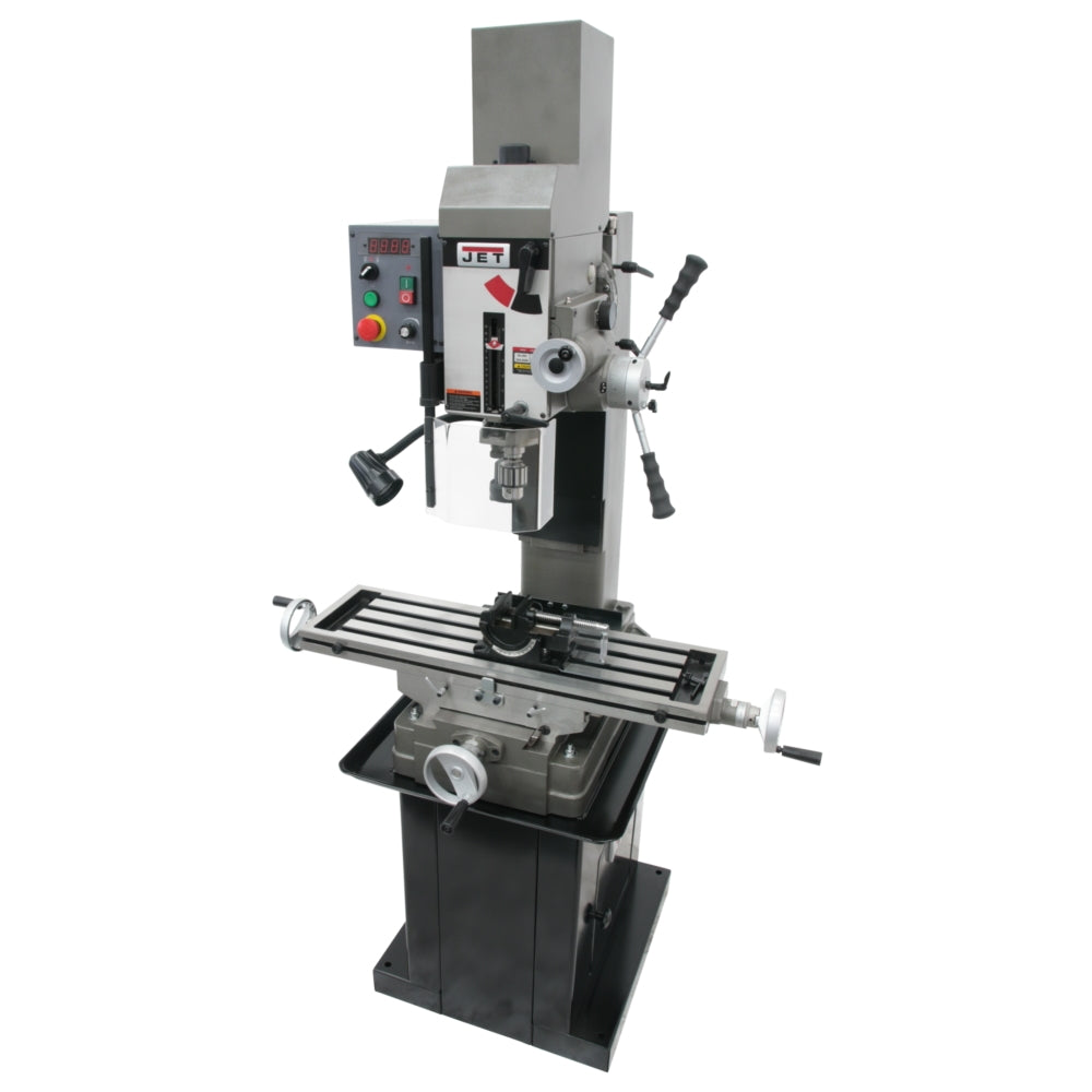 Jet JMD-45VSPFT Variable Speed Geared Head Square Column Mill Drill with Power Downfeed 351051