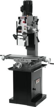 Jet JMD-45GHPF Geared Head Square Column Mill Drill with Power Downfeed with NMS800 2 Axis DRO & X-Axis Powerfeed 351153