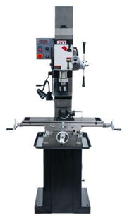 Jet JMD-45VSPF Variable Speed Square Column Geared Head Mill Drill with Newall NMS800 2 Axis DRO 351154