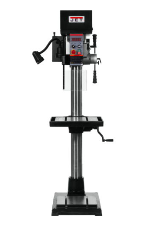 Jet JDPE-20EVS-PDF 20 in. EVS Drill Press with Power Downfeed 1-1/2HP, 115V, Single Phase 354250