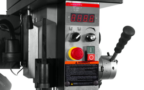 Jet JDPE-20EVS-PDF 20 in. EVS Drill Press with Power Downfeed 1-1/2HP, 115V, Single Phase 354250