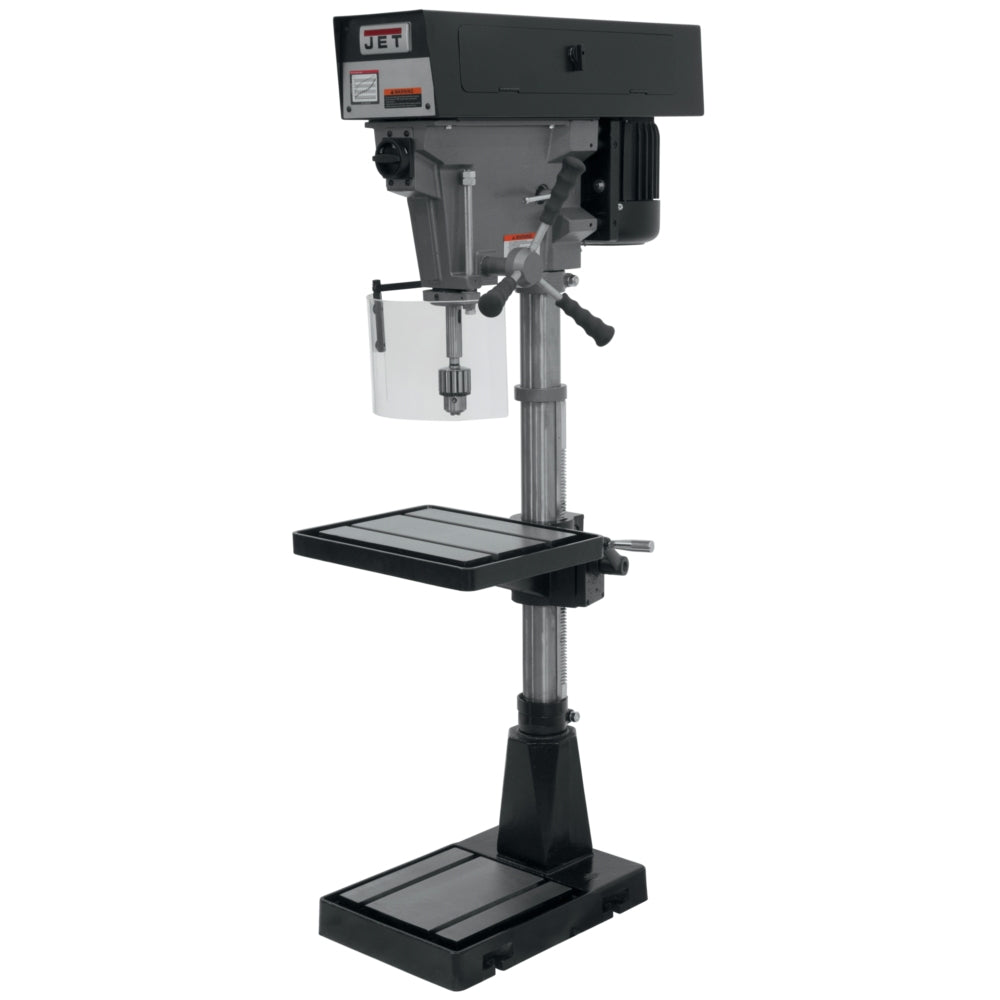 Jet J-A3816, 15 in. 6-Speed Floor Model Drill Press 115/230V 1Ph 354500