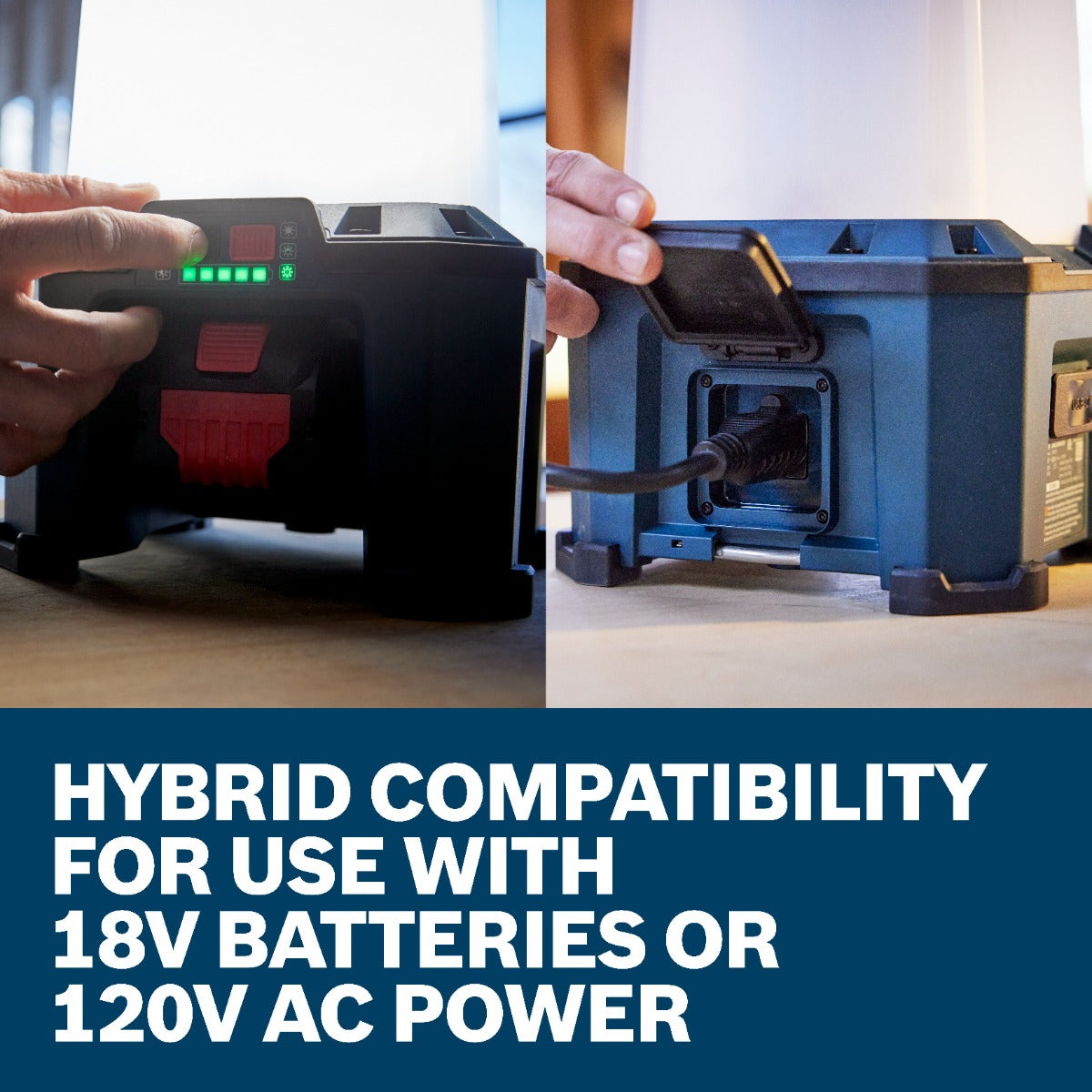Bosch Hybrid LED Area Light GLA18VH-7500N